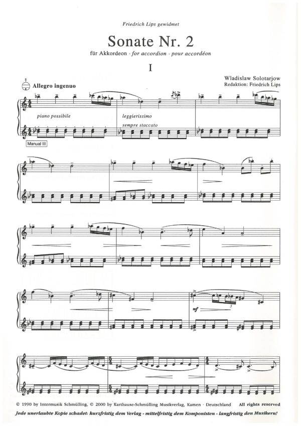 Sonate Nr. 2 – Bild 2